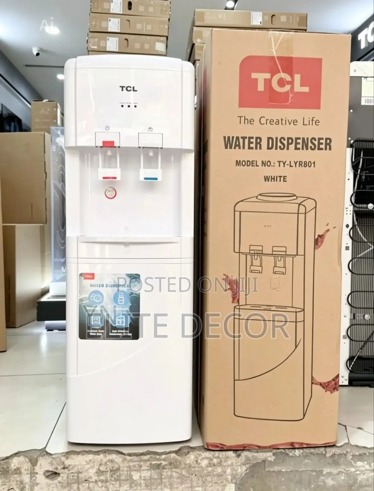 TCL Water Dispenser R801
>Hot,Normal Cold Water