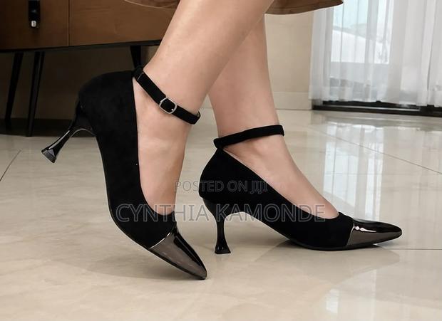 Elegant Closed Toe Heels - main view