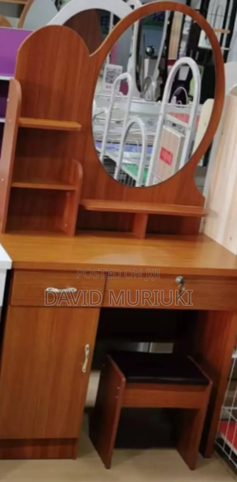 White Executive Dressing Table.