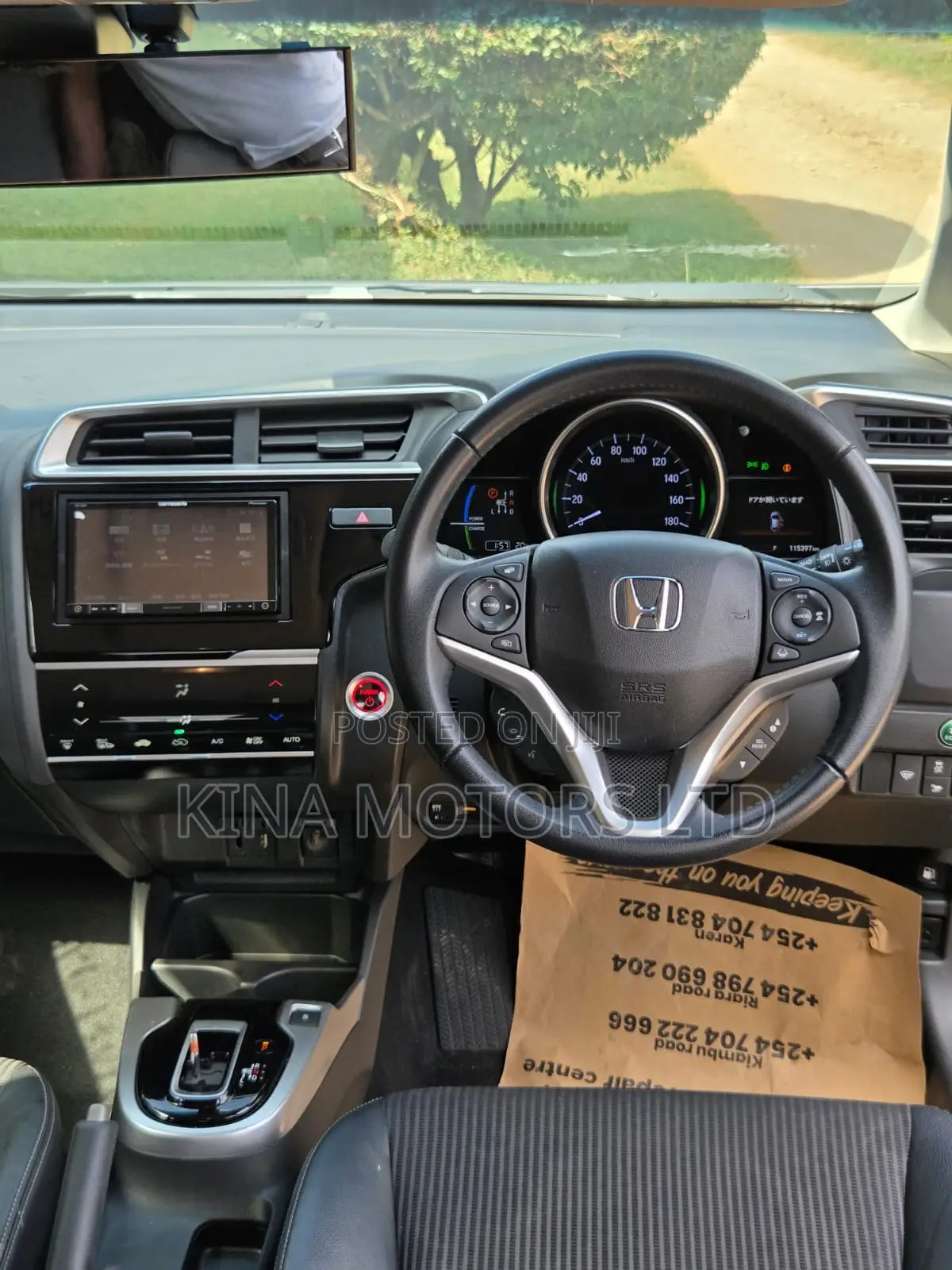 Honda Fit 2019 Blue