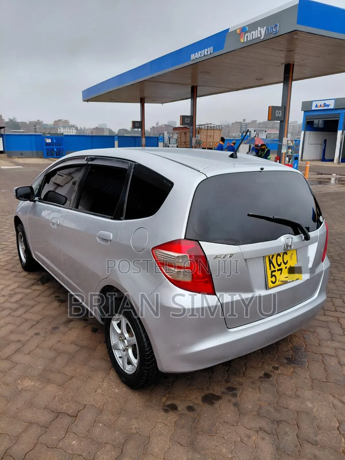 Honda Fit 2008 Silver