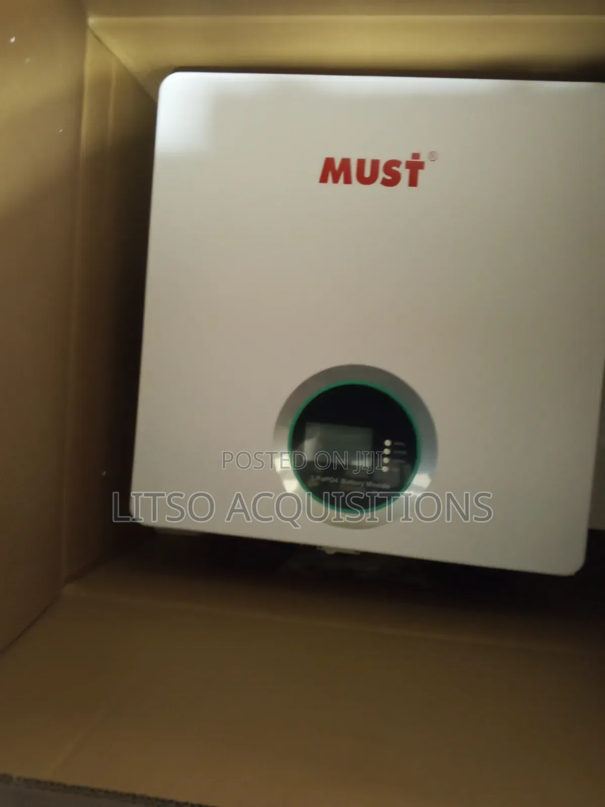 Must 5.12kwh 26.5v 100ah Lifepo4 Lithium Solar Battery