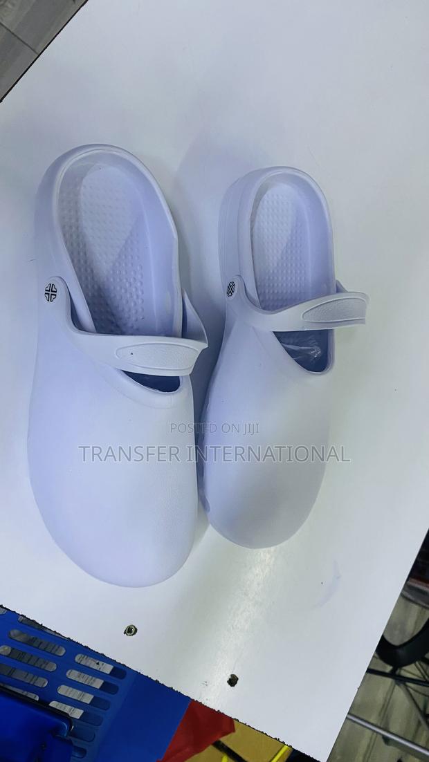 Medical Crocs W/B/BLCK - main view