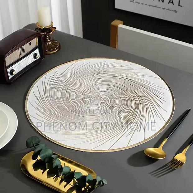 6pc Creative Swirl Placemats/Tablemat - main view