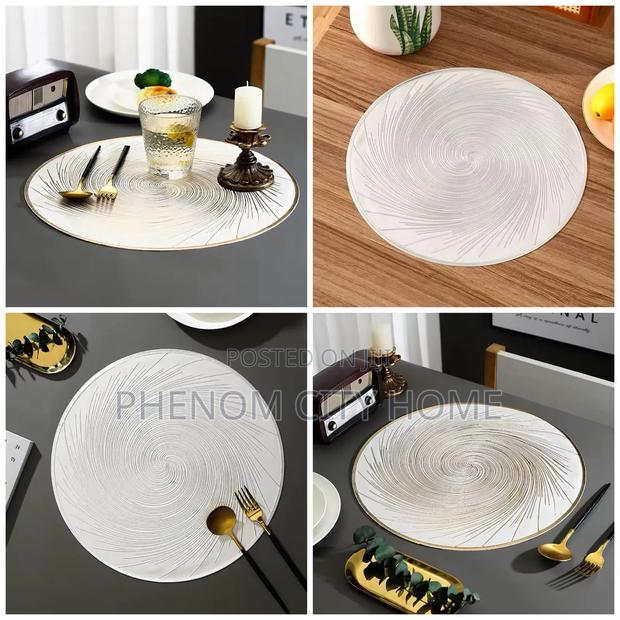 6pc Creative Swirl Placemats/Tablemat - thumbnail 4