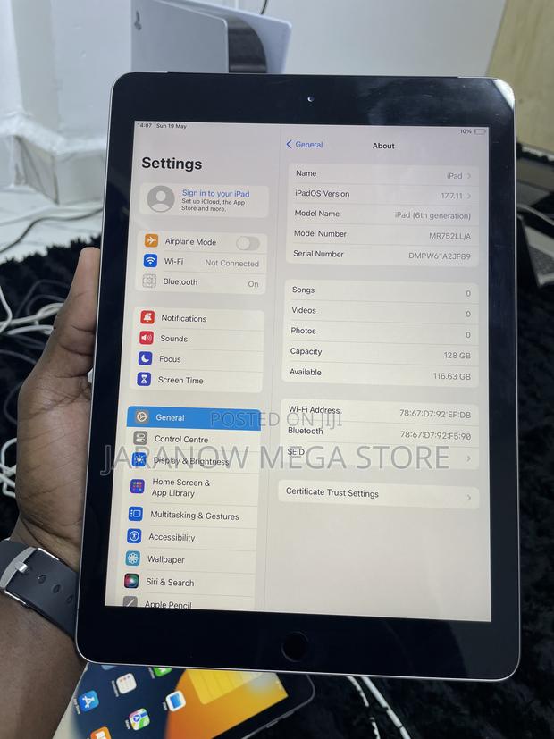 Apple iPad 10.2 (2019) 128 GB Silver - thumbnail 4