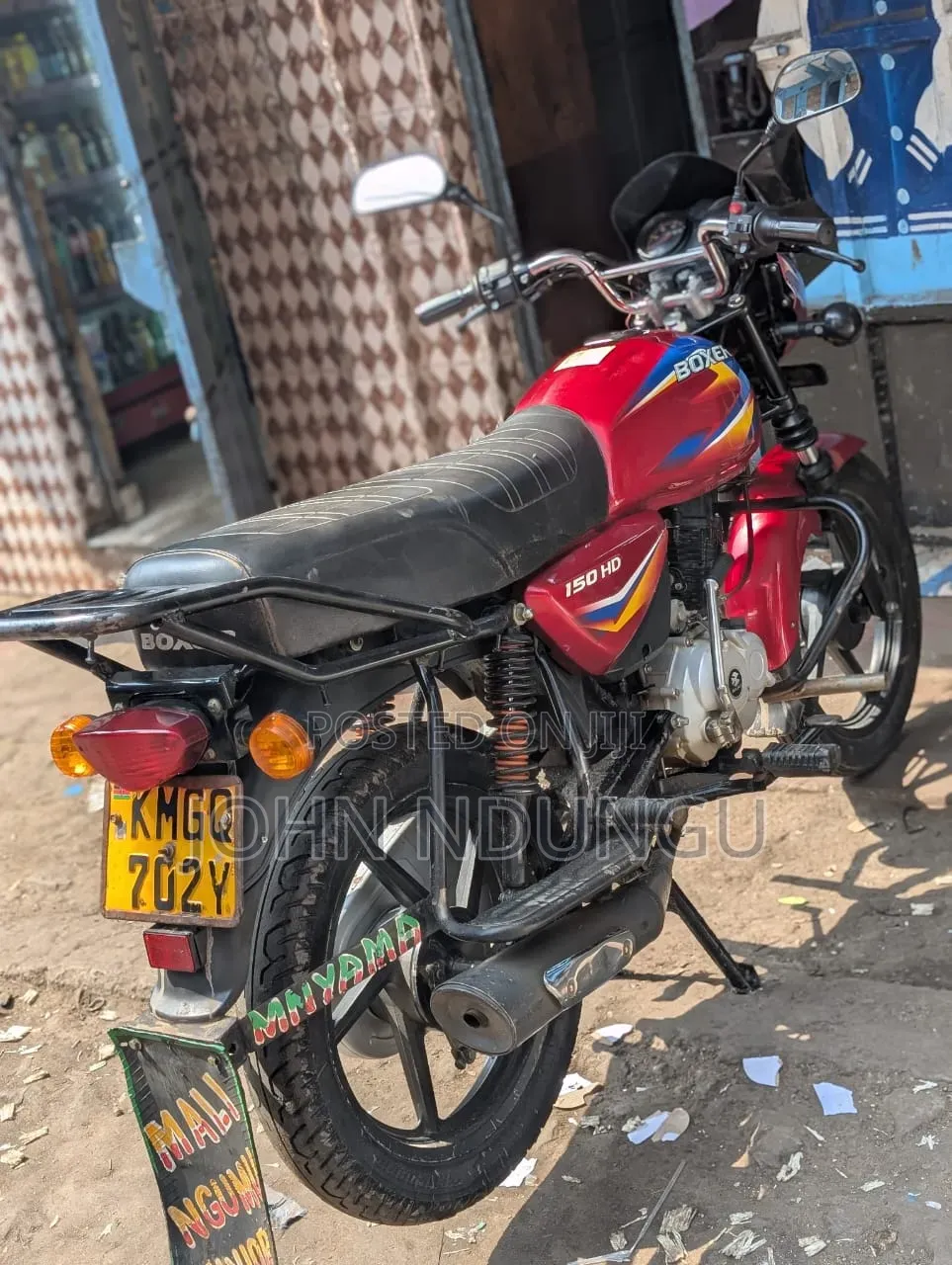 Bajaj Boxer 150 UG 2025 Red