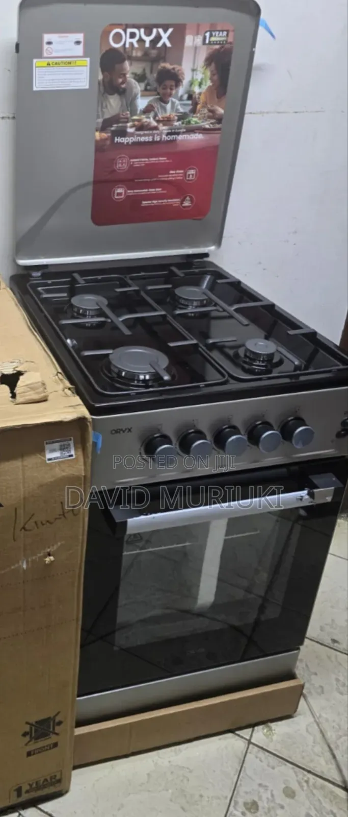 Full Gas Mika Oryx Standing Cooker