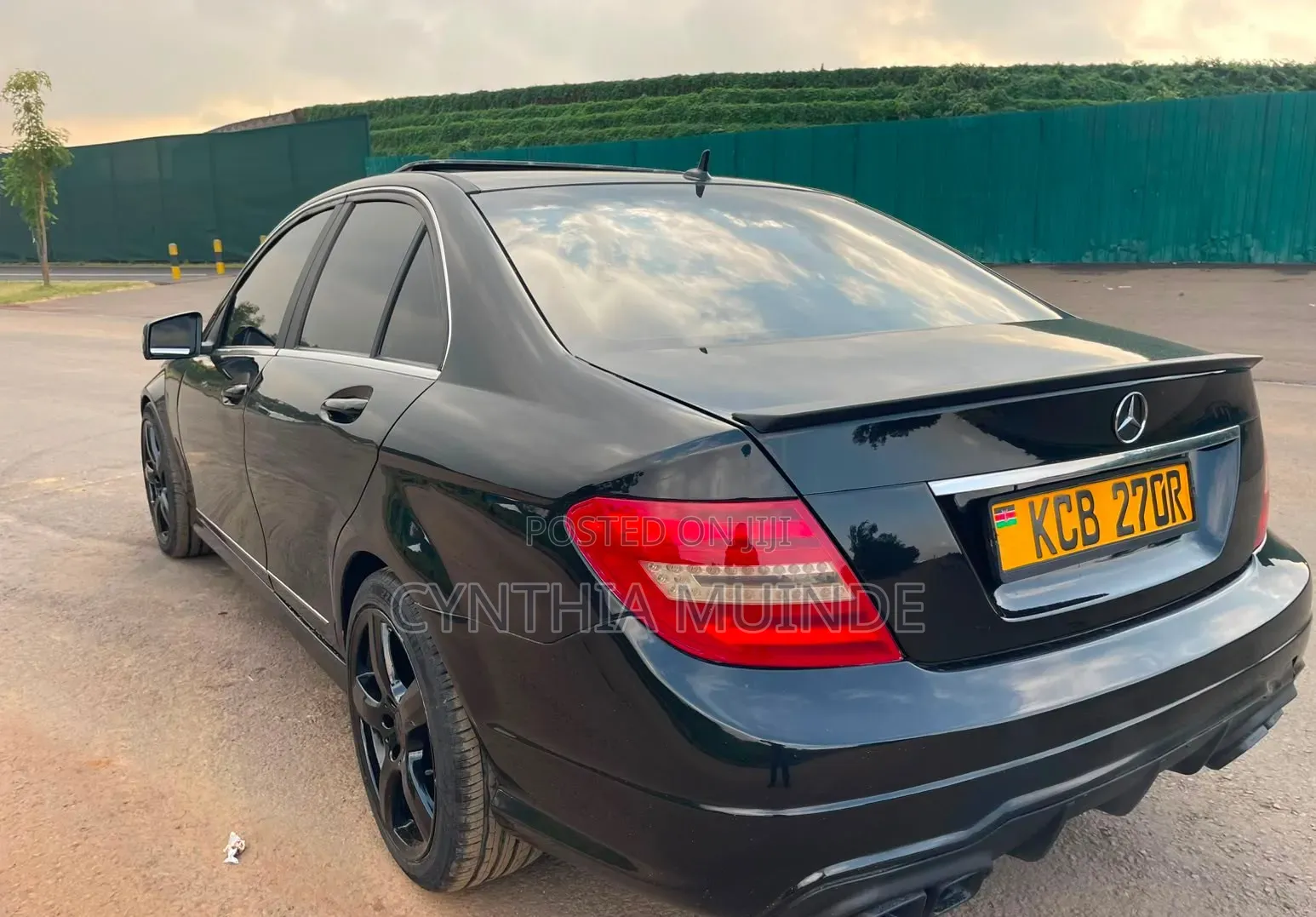 Mercedes-Benz C200 2008 Black