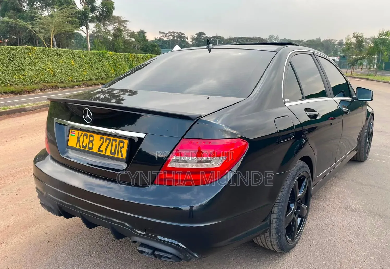 Mercedes-Benz C200 2008 Black