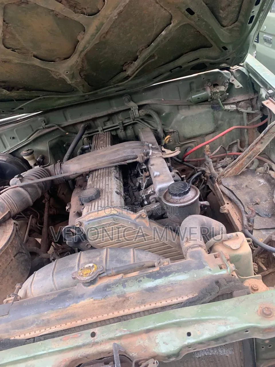 Toyota Land Cruiser 2002 Green