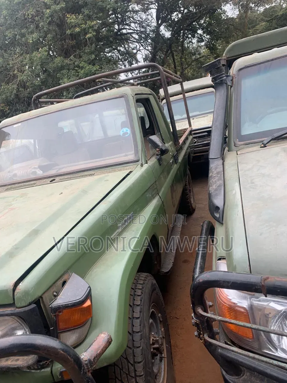 Toyota Land Cruiser 2002 Green