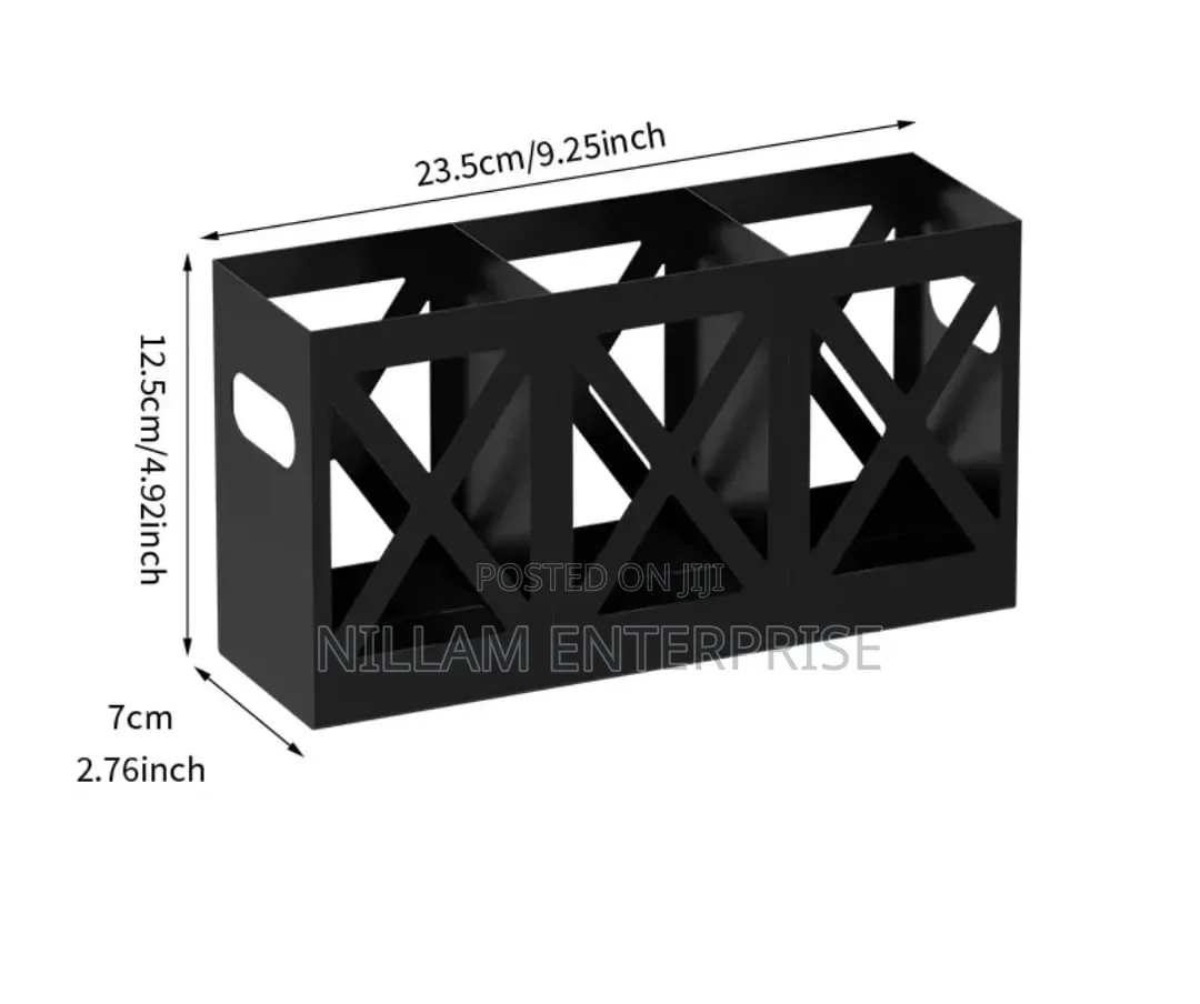 3-compartment Cutlery Holder Organizer