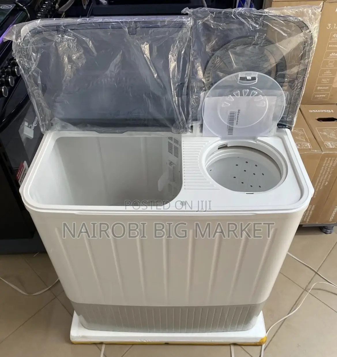 Hisense 14kg Twin Tab Washing Machine