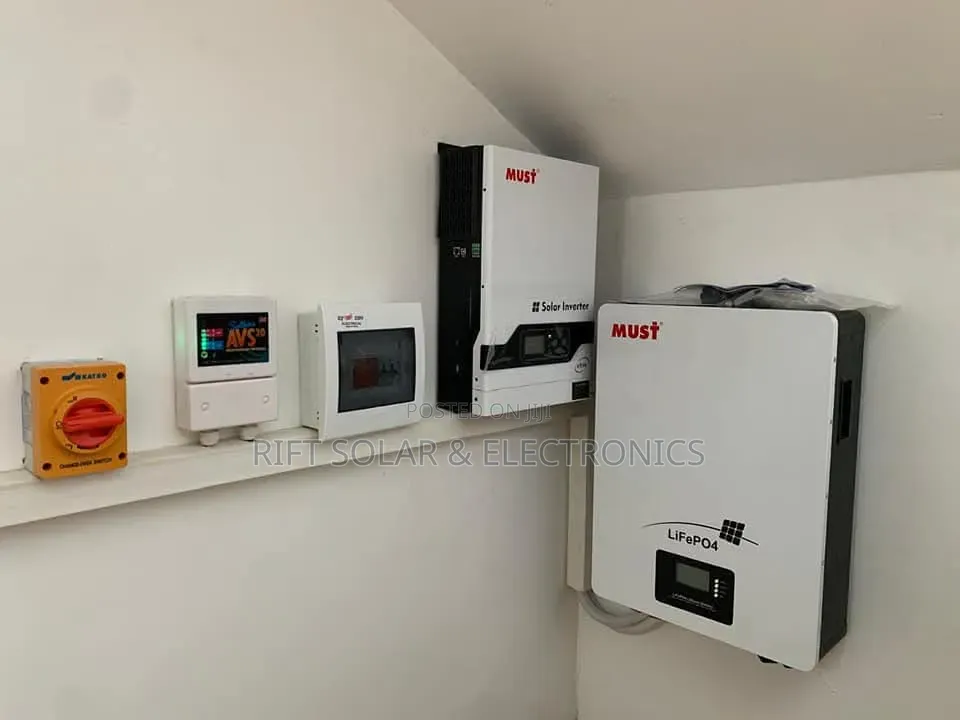 5.5kv - 5.12kwh Lithium -(6)595w Solar - Free Installation Transport