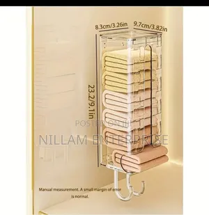 Wall-Mounted Socks Underwear Storage Box