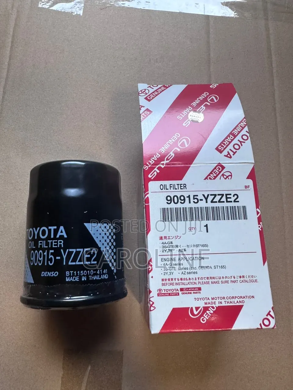 Oil Filter Toyota
