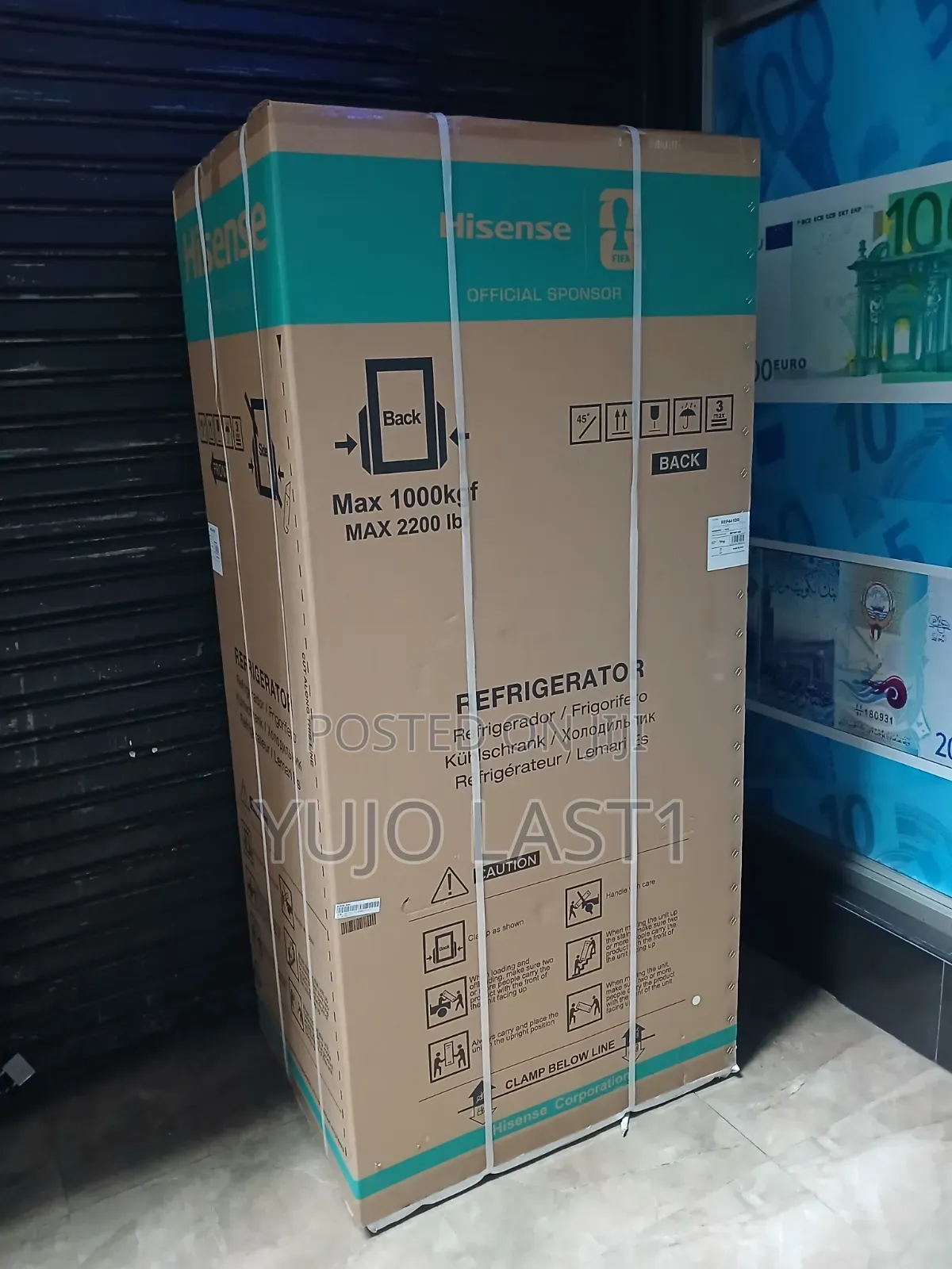 Hisense Side by Side 434l Inverter Fridge Ref441dr -