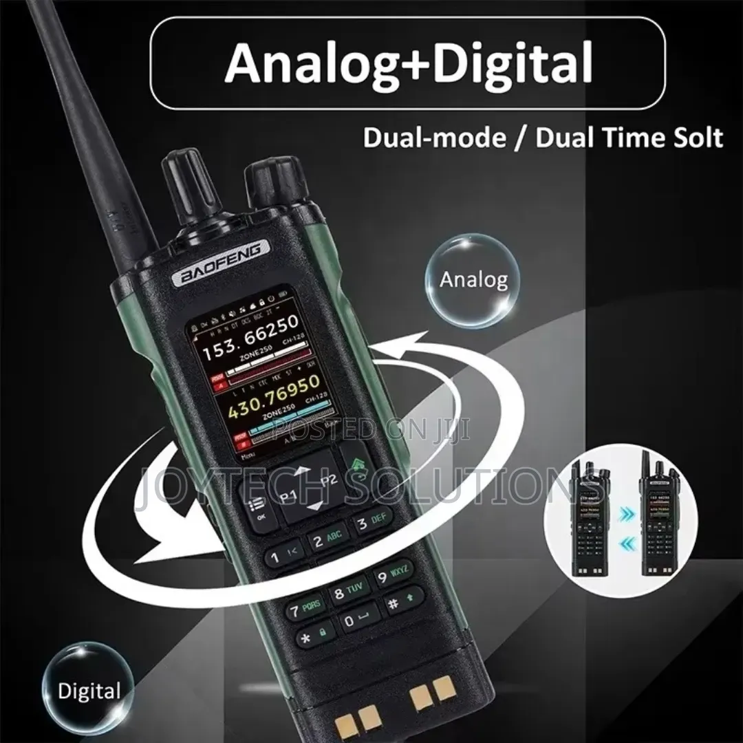 Original Baofeng Dm-32 Digital Walkie Talkie Long Range Two-Way Radio