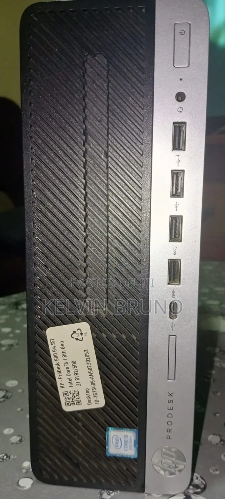 Desktop Computer HP ProDesk 600 G4 24GB Intel Core i5 HDD 512GB
