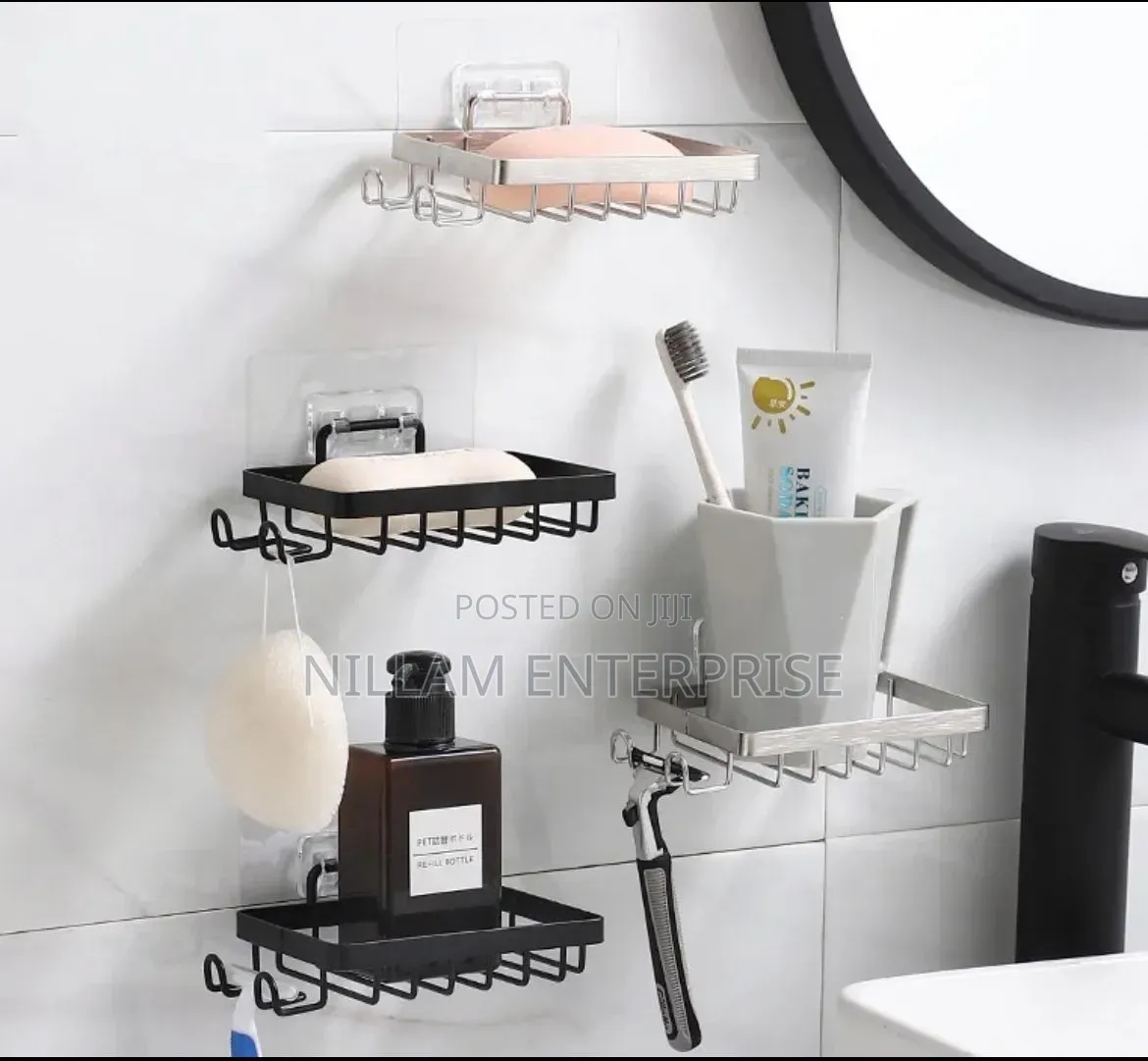 *Wall Mounted Stainless Steel Soap Dish*
