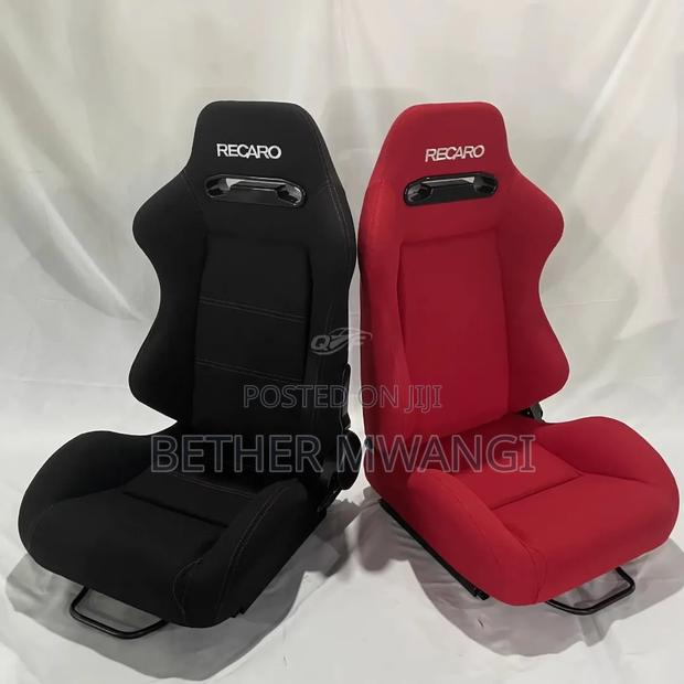 Universal Adjustable Reclining Car Bucket Seats - main view