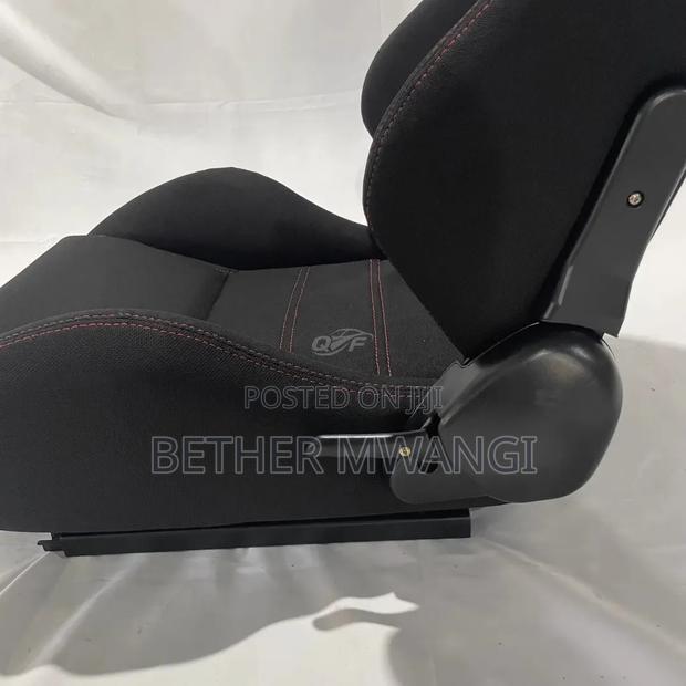 Universal Adjustable Reclining Car Bucket Seats - thumbnail 2