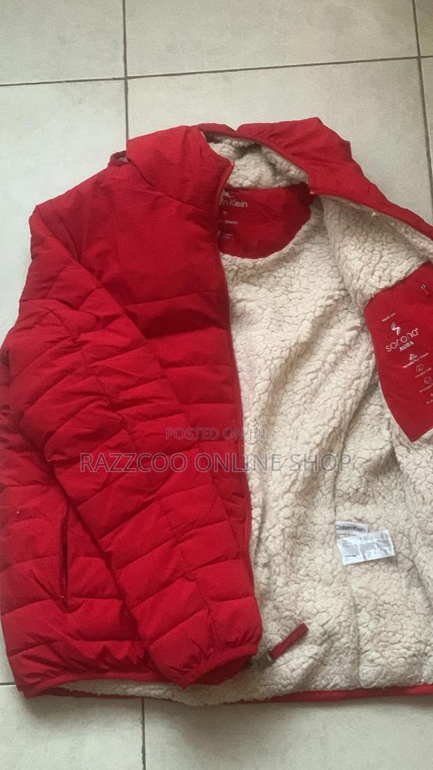 Calvin Klein Puffer Jacket With Sherpa Lining - main view