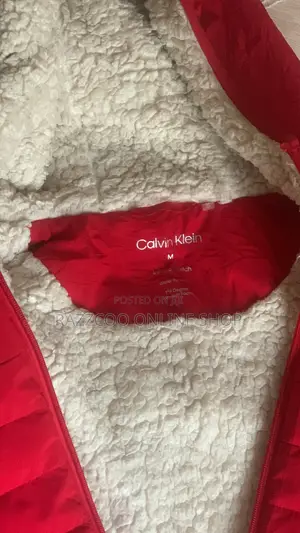Calvin Klein Puffer Jacket With Sherpa Lining
