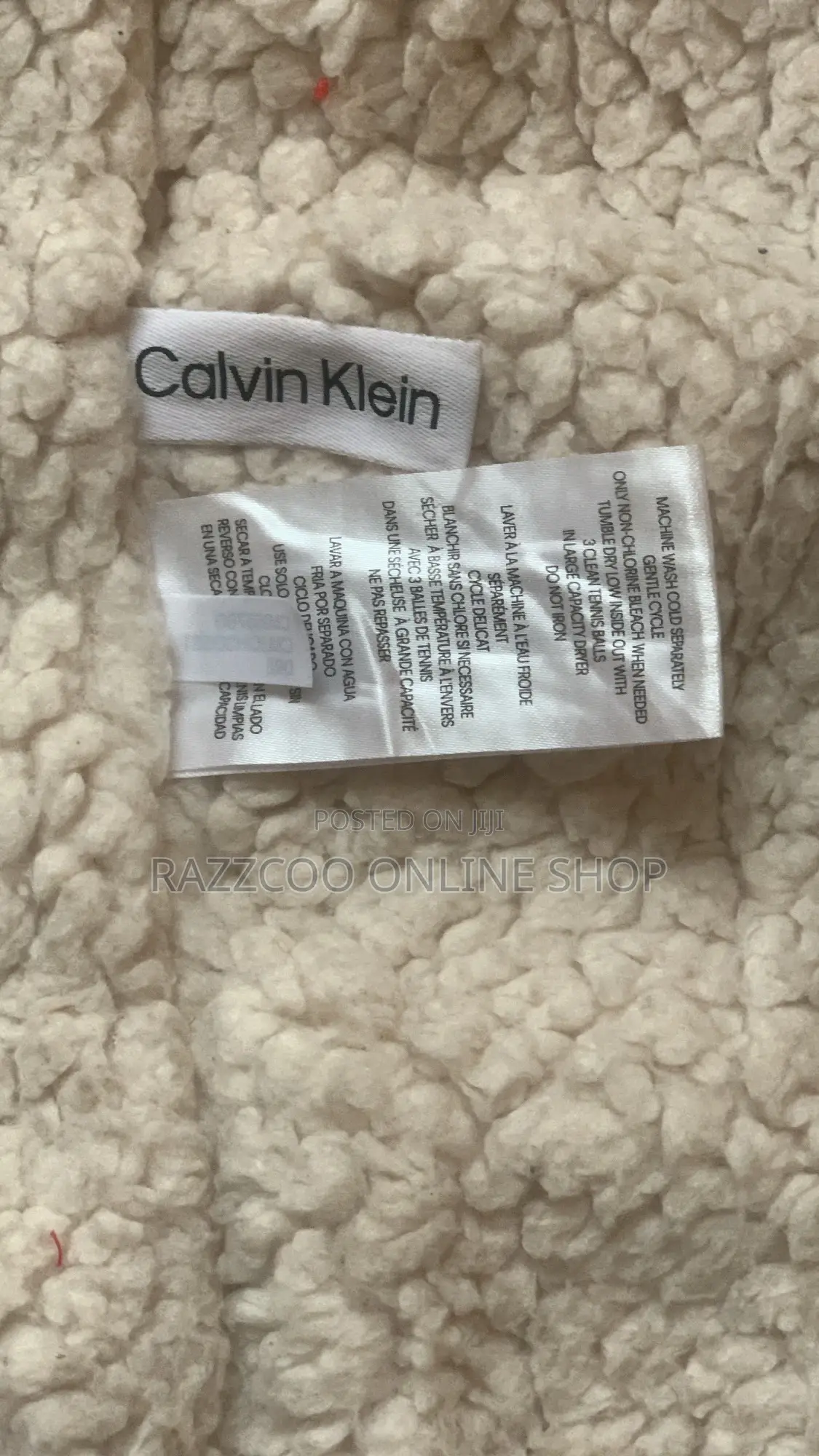 Calvin Klein Puffer Jacket With Sherpa Lining