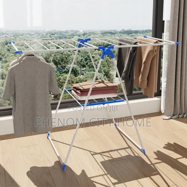 Sugift 2 Layer Folding Clothes Drying Rack - main view