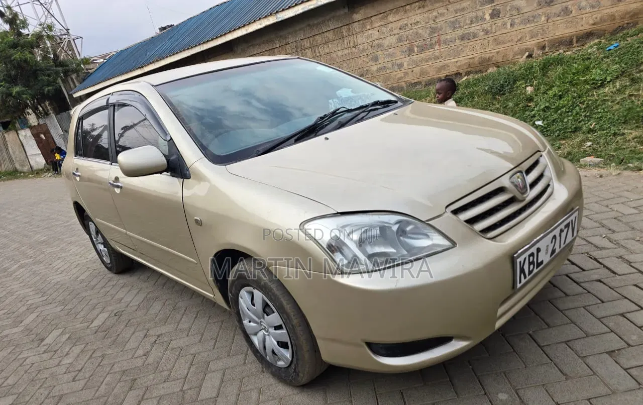 Toyota Corolla RunX 2003 Gold