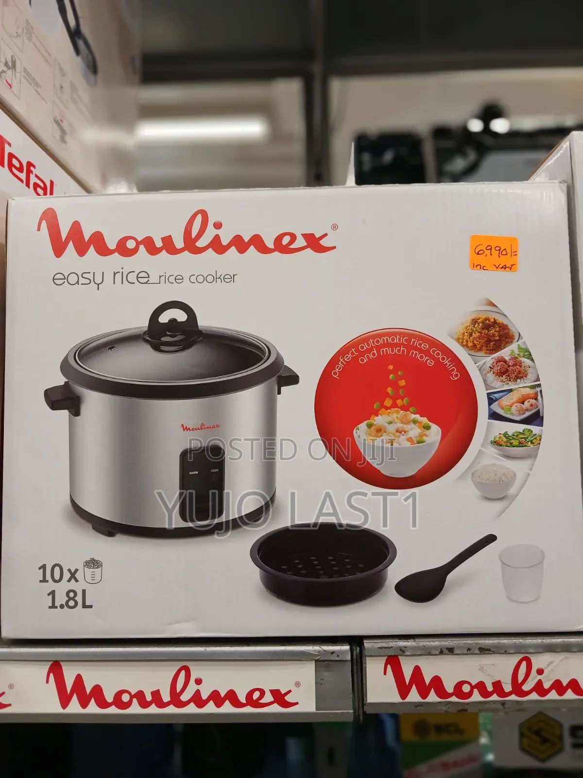 Moulinex Easyrice Rice Cooker 700w 10cups Mk123d27
