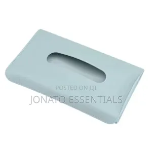 Leather Car Tissue Holder Sun Visor Organizer