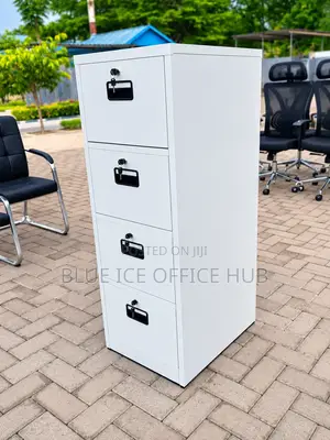 Compact 4 Drawer Storage Steel Cabinet