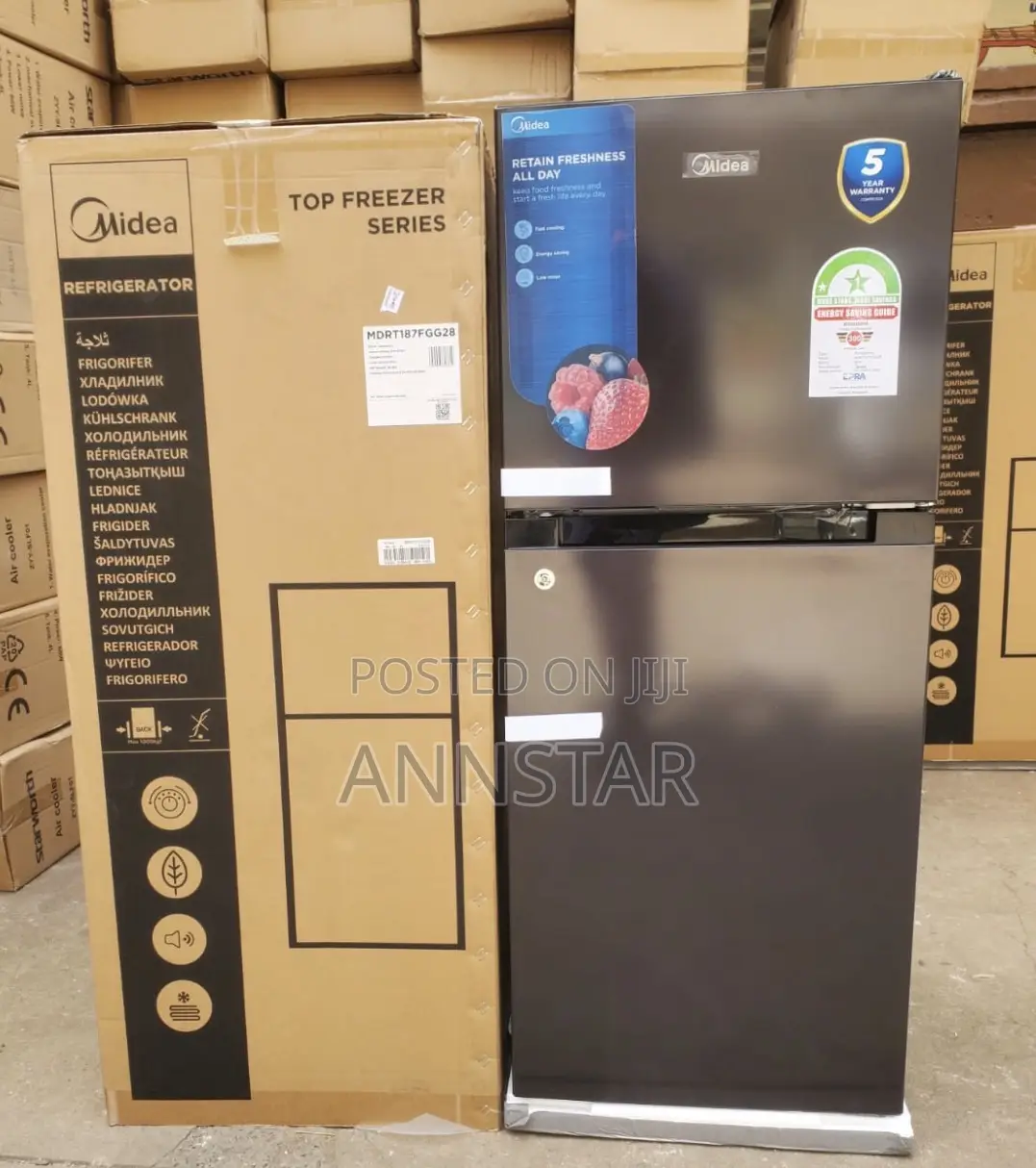 Midea 187litres Double Door Fridge