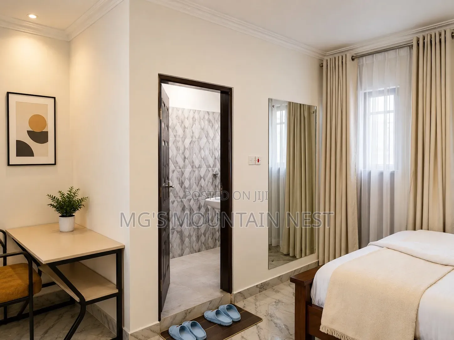 Mg's Mountain Nest| Executive Nanyuki Studio Airbnb| Near Club Zero