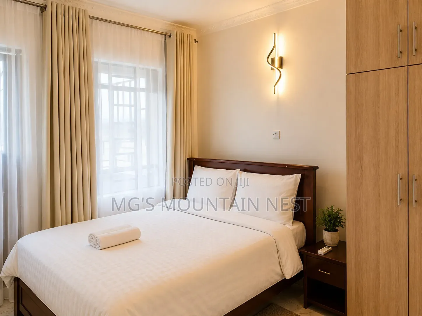 Mg's Mountain Nest| Executive Nanyuki Studio Airbnb| Near Club Zero