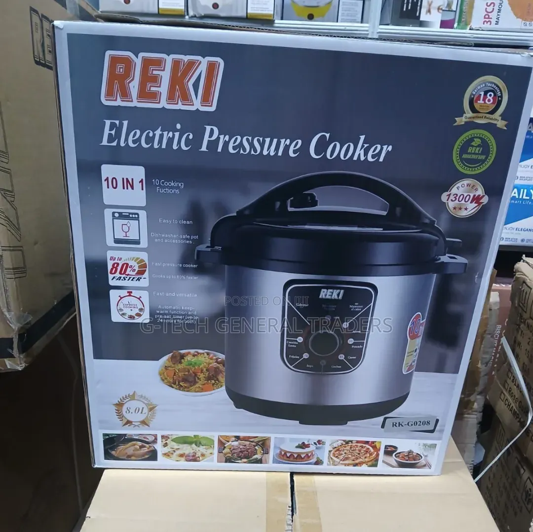 Reki 10in1 Extra Large Digital Air Fryer 8l