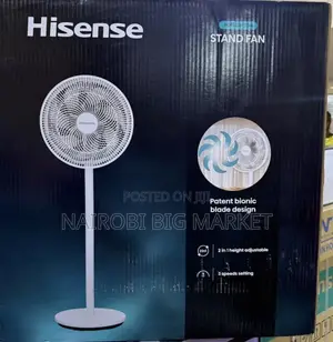 16 Inches Hisense Standing Fan With Fan Power Saving 65%
