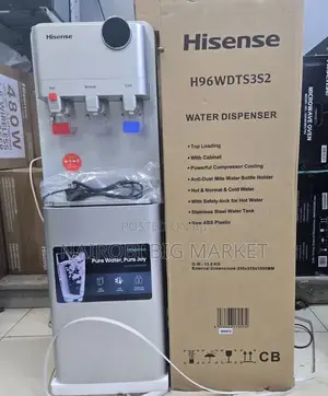 Hisense Silver 3taps Water Dispenser