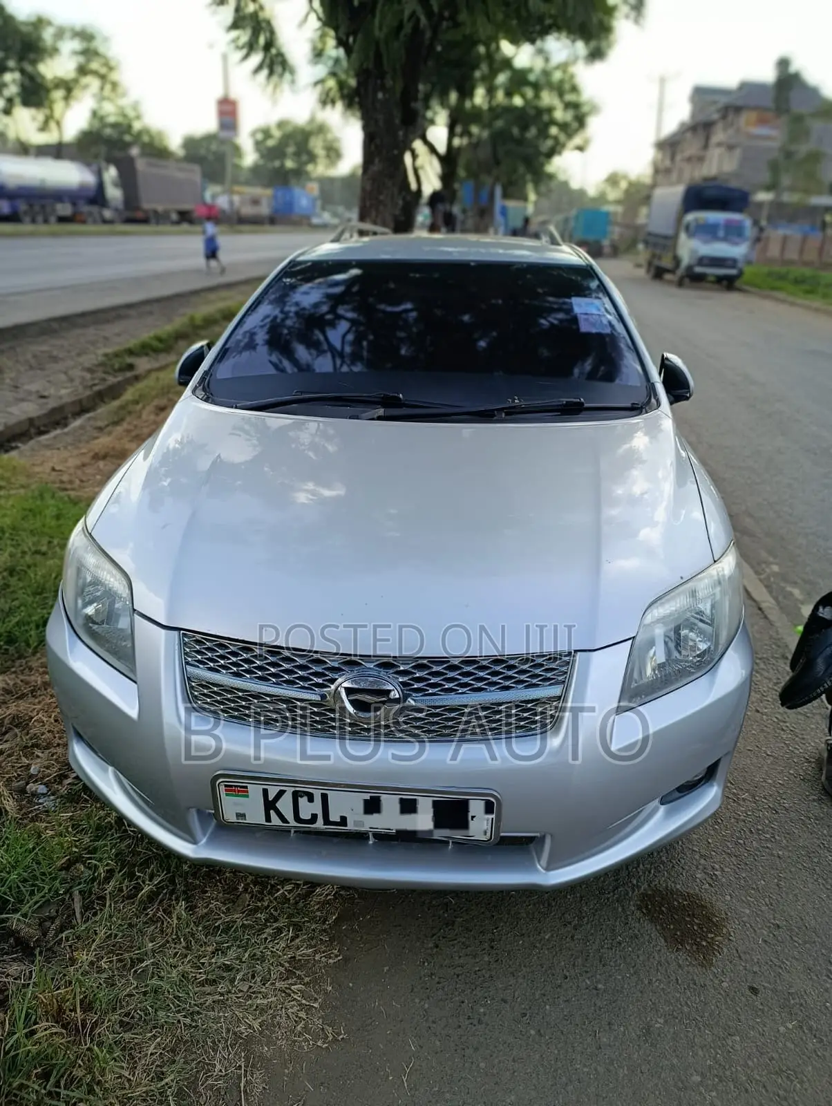 Toyota Corolla Fielder 2010 Silver
