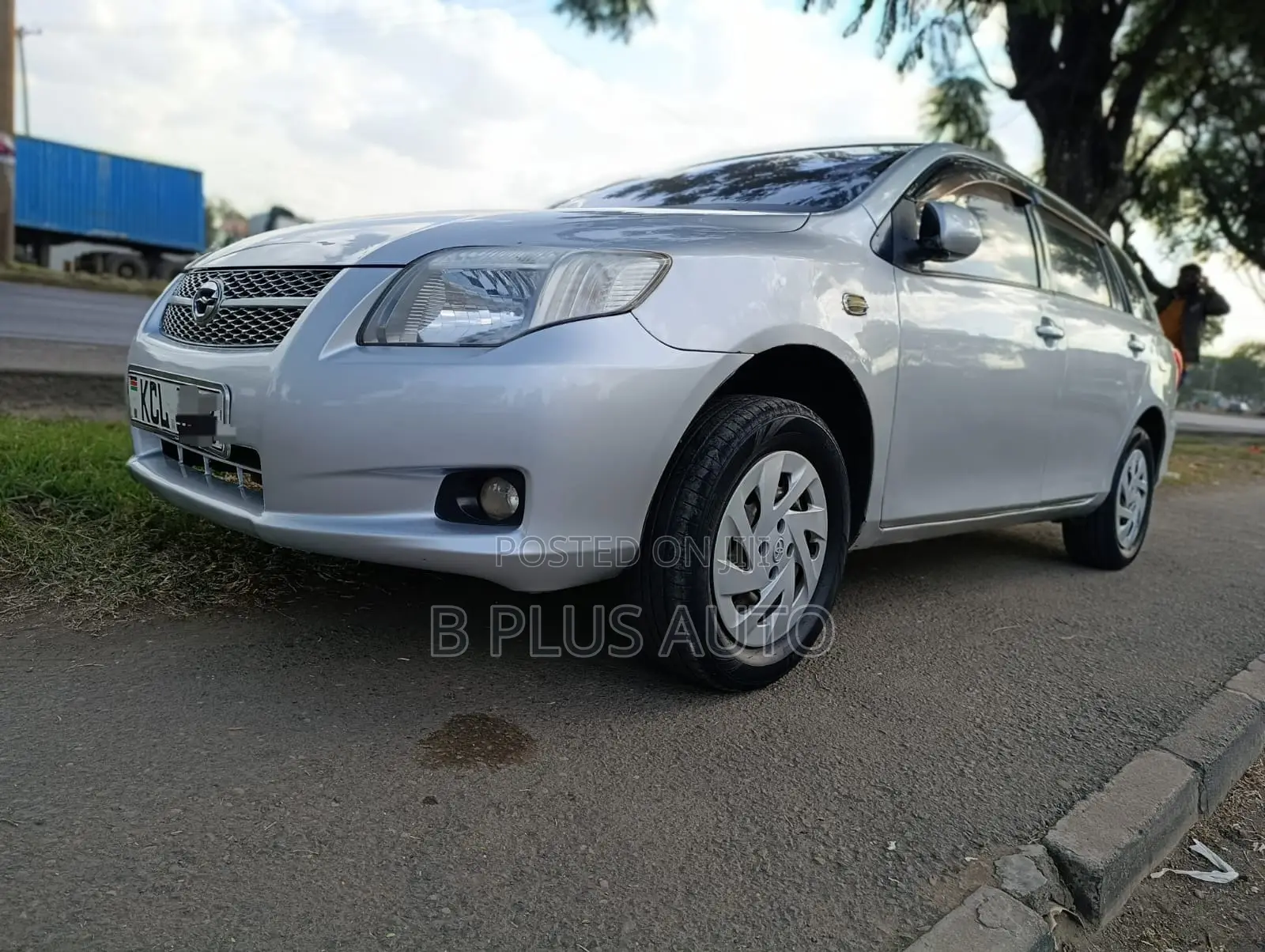Toyota Corolla Fielder 2010 Silver