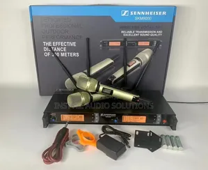 Senneizer Skm9000 Digital Display Wireless Microphone 300 Meters Range
