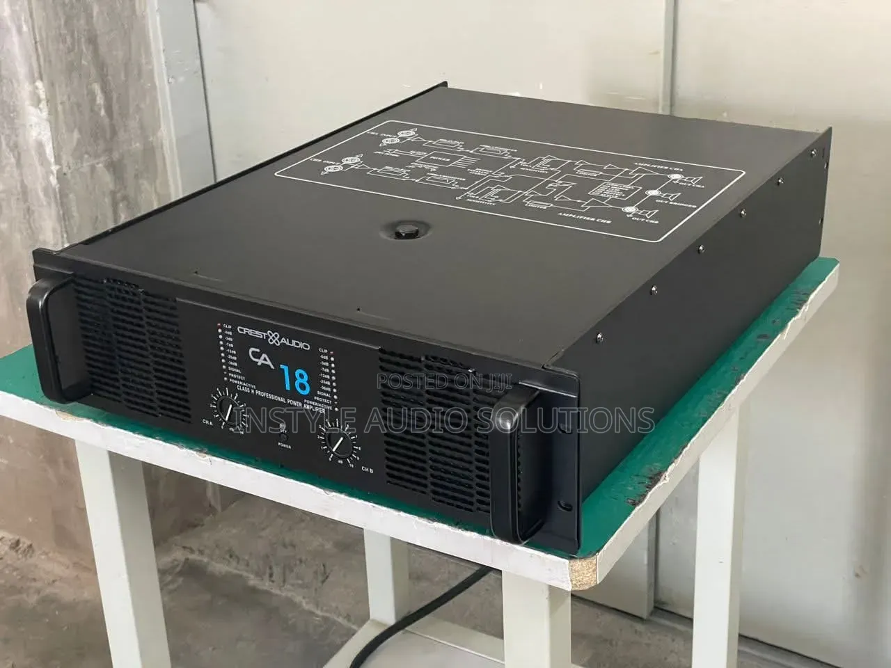 Crest Audio Ca18 Long Press Top Quality Powered Amplifier