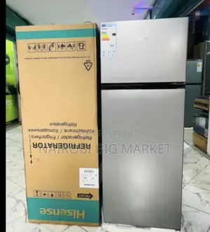 Hisense 205litres Double Door Fridge