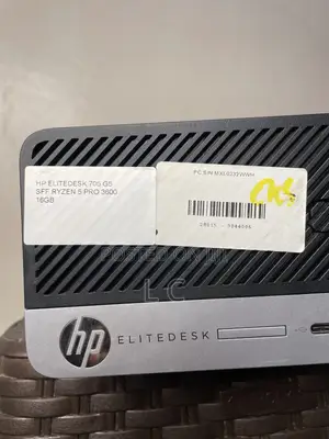 Desktop Computer HP EliteDesk 705 16GB AMD Ryzen 5 SSD 500GB