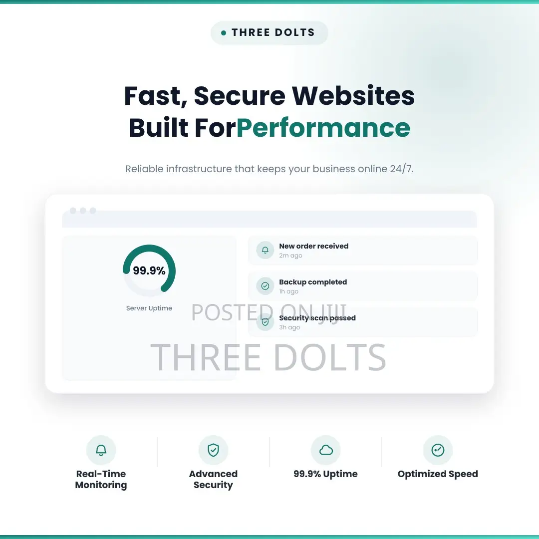Fast, Secure Website Hosting and Development Services