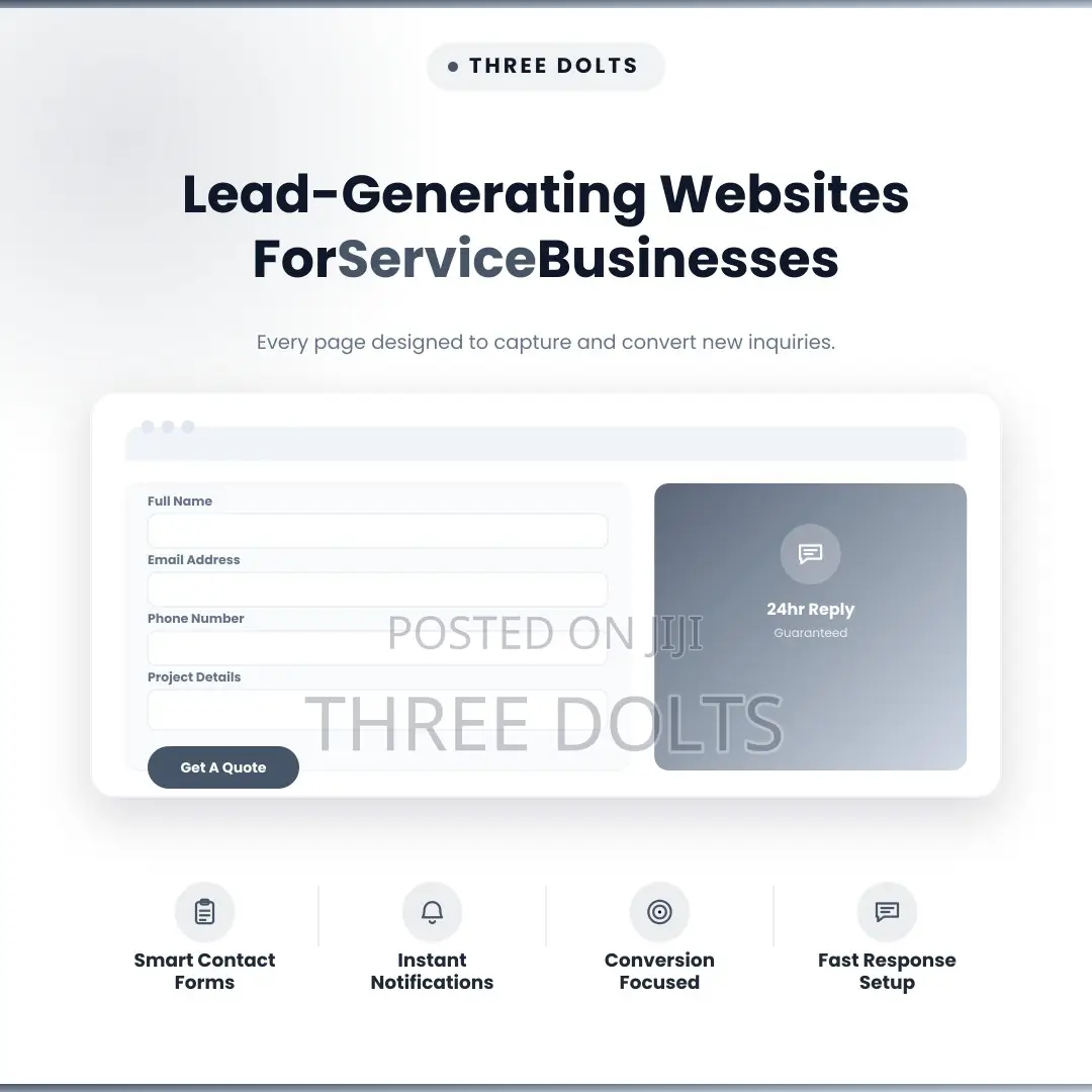 Lead Generation Websites for Service-Based Businesses