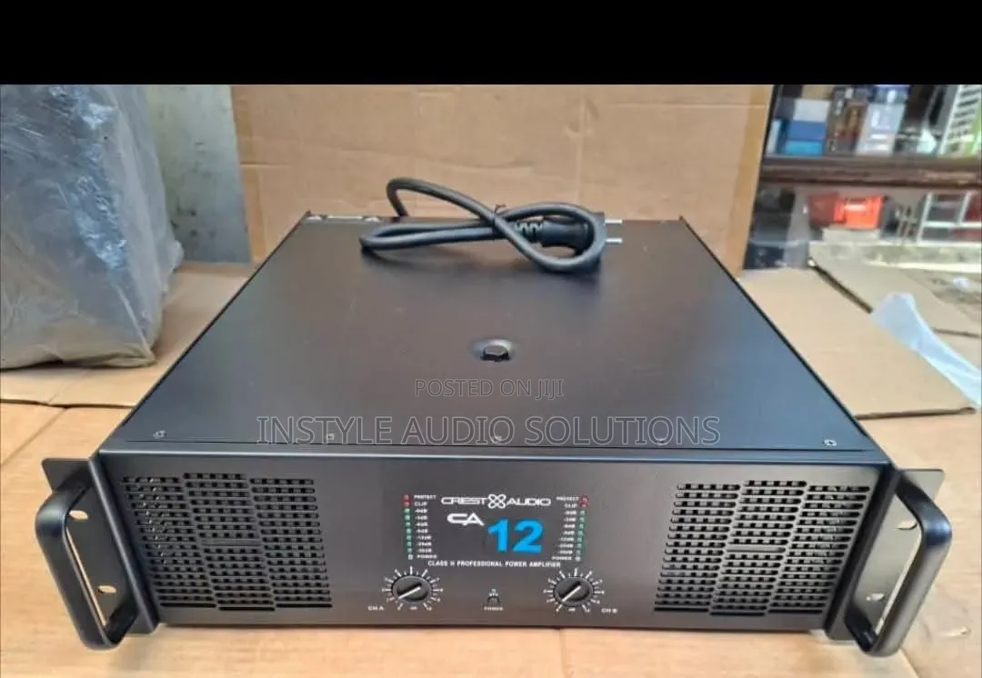 Crest Audio Ca12 Professional Powered Amplifier 2 Channels Long Press